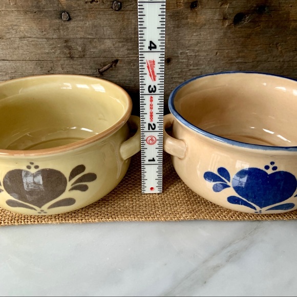 NCE Double Handled Crocks•Set of (3)•Soups~Appetizers~Casseroles•VINTAGE 1986 - Picture 12 of 13